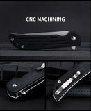 Outdoor D2 Steel Field Survival Folding Knife Military Knife Portable G10 Stainless Steel Folding Fruit Knife