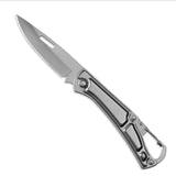 Mini folding knife outdoor stainless steel self-defense portable folding knife fruit knife camping knife pocket knife