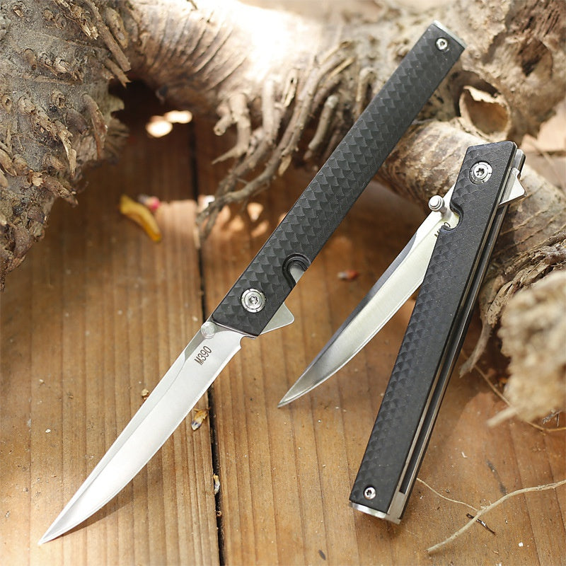Portable Pocket Knife Outdoor Knife Mini Magic Pen Knife High Hardness Folding Knife Self-defense Field Army Knife