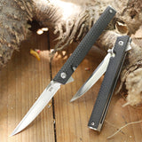 Portable Pocket Knife Outdoor Knife Mini Magic Pen Knife High Hardness Folding Knife Self-defense Field Army Knife
