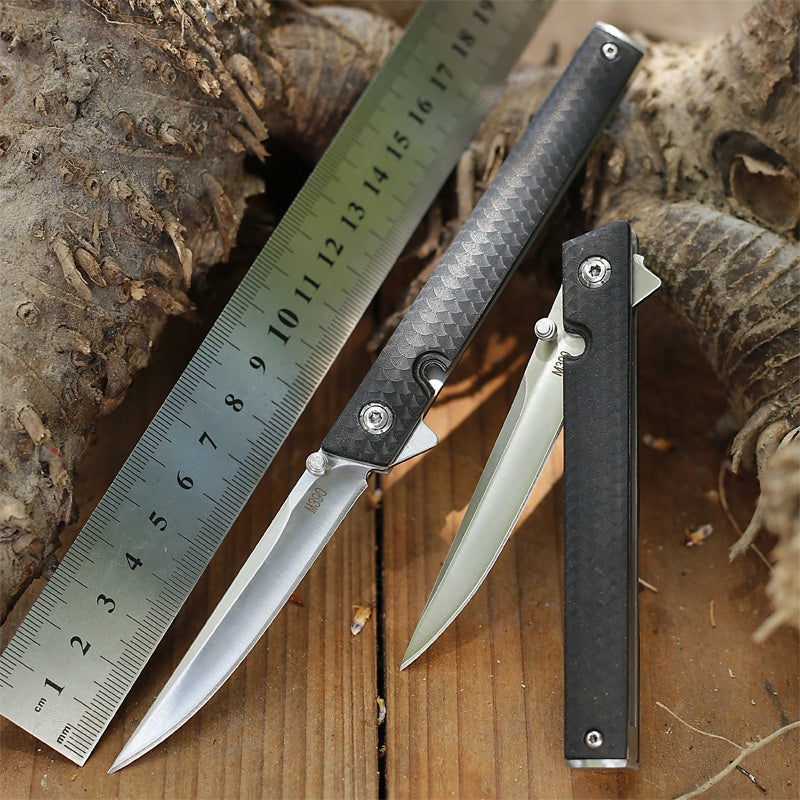 Portable Pocket Knife Outdoor Knife Mini Magic Pen Knife High Hardness Folding Knife Self-defense Field Army Knife