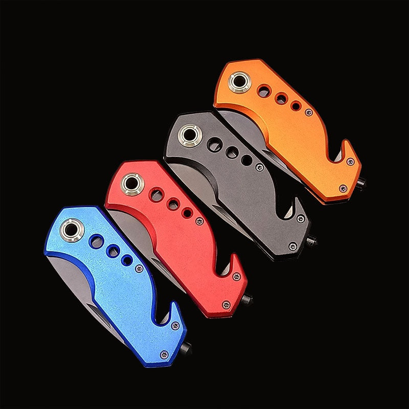 Outdoor multifunctional high hardness folding knife sharp knife folding knife field survival knife portable mini knife