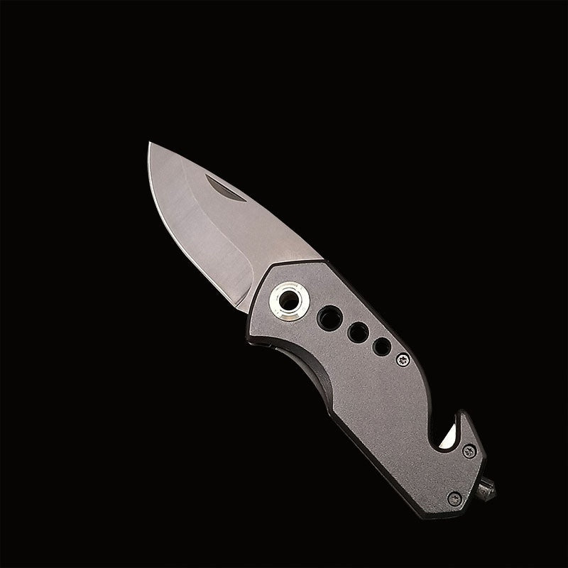 Outdoor multifunctional high hardness folding knife sharp knife folding knife field survival knife portable mini knife