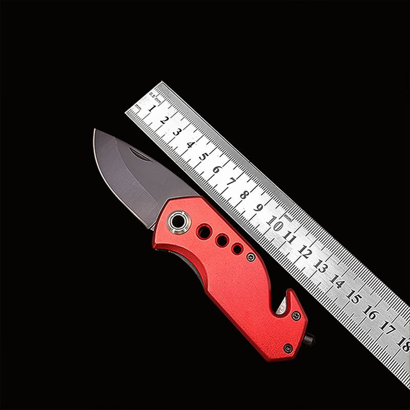 Outdoor multifunctional high hardness folding knife sharp knife folding knife field survival knife portable mini knife