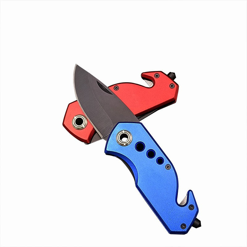 Outdoor multifunctional high hardness folding knife sharp knife folding knife field survival knife portable mini knife
