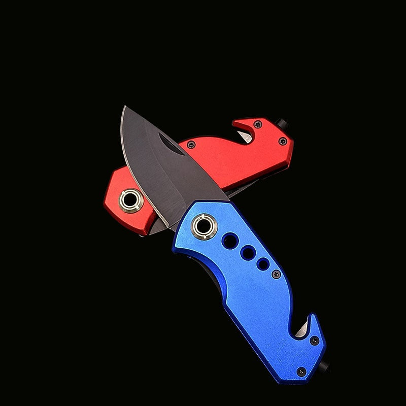 Outdoor multifunctional high hardness folding knife sharp knife folding knife field survival knife portable mini knife