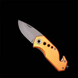 Outdoor multifunctional high hardness folding knife sharp knife folding knife field survival knife portable mini knife