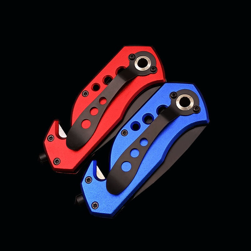 Outdoor multifunctional high hardness folding knife sharp knife folding knife field survival knife portable mini knife