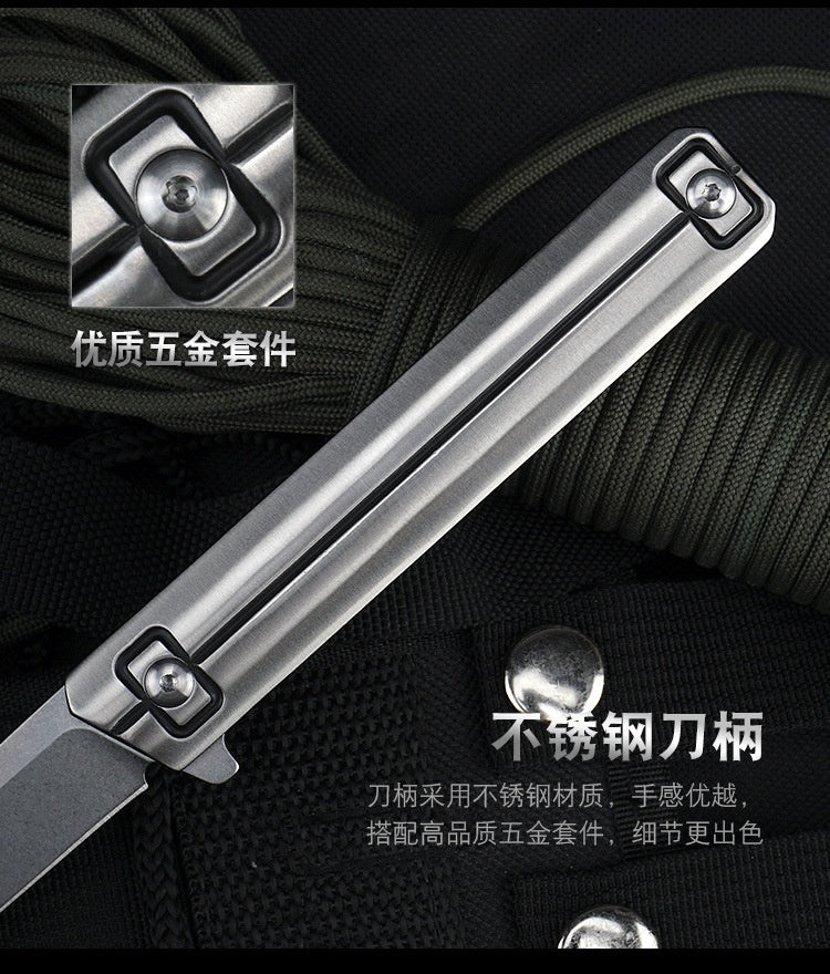 Folding Knife Steel Outdoor Survival Knife Supply Spot Tool Manufacturers 1 Piece Delivery