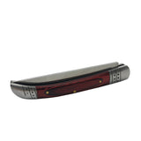 Slim camping knife Self-defense knife Color wooden folding knife Stainless steel exquisite portable knife