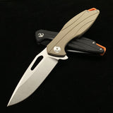 Outdoor Camping D2 Steel G10 Handle Folding Knife Survival Knife Multifunctional Survival Folding Knife