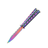 Butterfly knife claw knife training knife practice folding knife comb single-edged knife toy