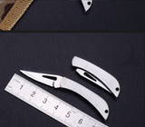 EDC Knife Mini Folding Knife Stainless Steel Portable Outdoor Knife Small Fruit Factory Direct Sales Small Knife  6pcs
