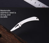 EDC Knife Mini Folding Knife Stainless Steel Portable Outdoor Knife Small Fruit Factory Direct Sales Small Knife  6pcs