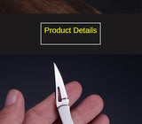 EDC Knife Mini Folding Knife Stainless Steel Portable Outdoor Knife Small Fruit Factory Direct Sales Small Knife  6pcs