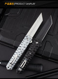 Spot aluminum alloy folding knife high hardness stainless steel sharp folding knife bearing tactical knife fruit knife