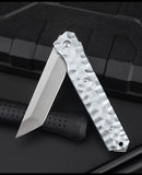 Spot aluminum alloy folding knife high hardness stainless steel sharp folding knife bearing tactical knife fruit knife