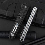 Spot aluminum alloy folding knife high hardness stainless steel sharp folding knife bearing tactical knife fruit knife