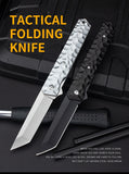 Spot aluminum alloy folding knife high hardness stainless steel sharp folding knife bearing tactical knife fruit knife