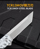 Spot aluminum alloy folding knife high hardness stainless steel sharp folding knife bearing tactical knife fruit knife