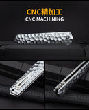 Spot aluminum alloy folding knife high hardness stainless steel sharp folding knife bearing tactical knife fruit knife