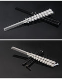 csgo practice knife butterfly comb butterfly knife stainless steel comb training knife practice swing comb folding butterfly comb