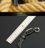 Mini knife high hardness folding knife multifunctional survival claw knife camping tactics outdoor knife
