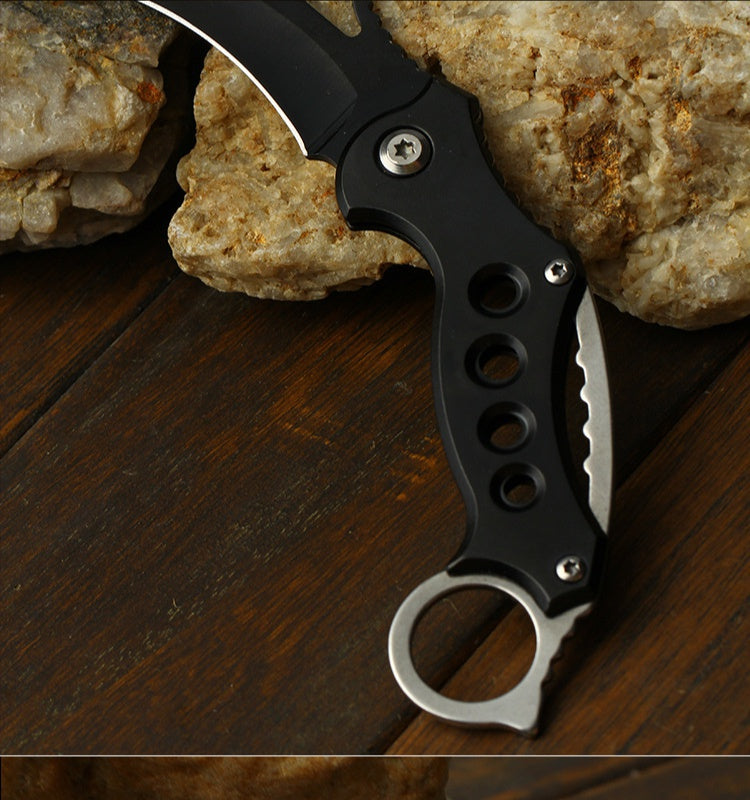 Mini knife high hardness folding knife multifunctional survival claw knife camping tactics outdoor knife
