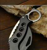 Mini knife high hardness folding knife multifunctional survival claw knife camping tactics outdoor knife