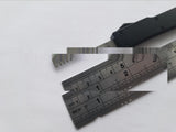 utx70 mini comb with high quality aluminum handle portable pet beard comb outdoor folding knife
