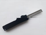 utx70 mini comb with high quality aluminum handle portable pet beard comb outdoor folding knife