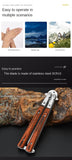 Outdoor practice knife Butterfly practice comb for beginners to play cool portable throwing knife fancy training folding knife