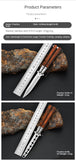 Folding Knife Outdoor Practice Knife Beginners Play Cool Portable Shake Knife Fancy Training Butterfly Practice Comb