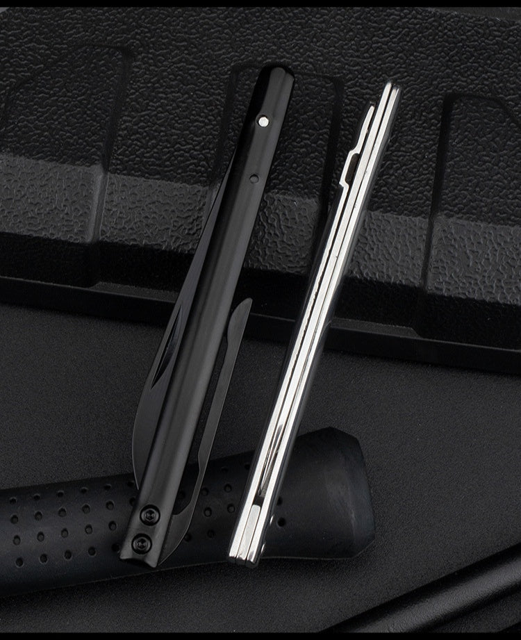 Outdoor Portable Fruit Knife Stainless Steel Folding Knife Pen Knife Carry Out of the Box Folding Knife Express Knife Factory Spot