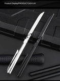 Outdoor Portable Fruit Knife Stainless Steel Folding Knife Pen Knife Carry Out of the Box Folding Knife Express Knife Factory Spot