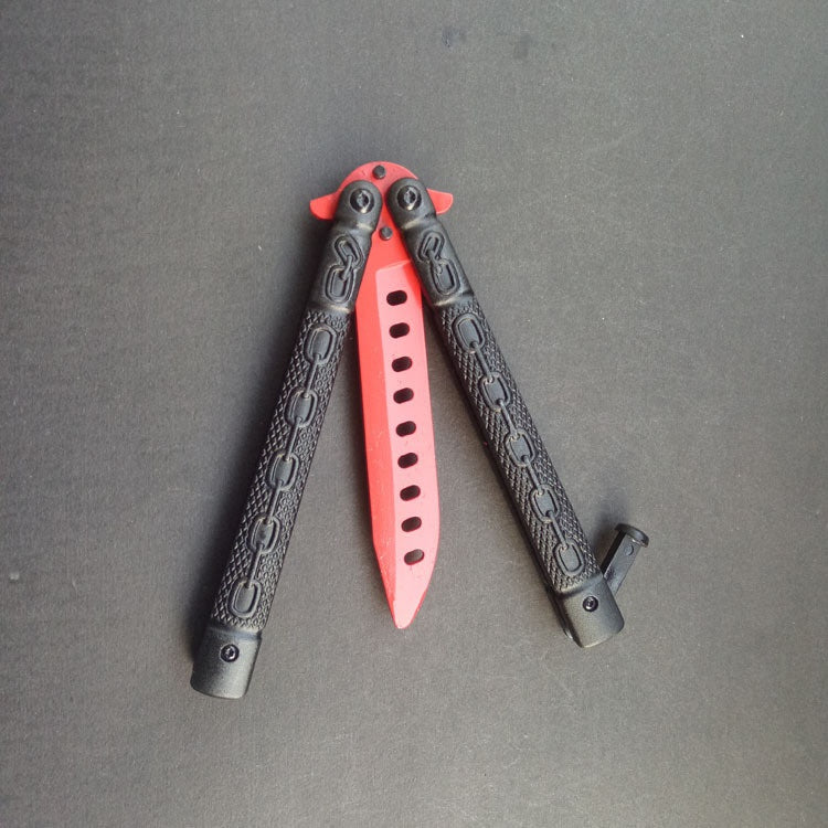 New unsharpened butterfly knife practice tool butterfly flail knife butterfly training knife