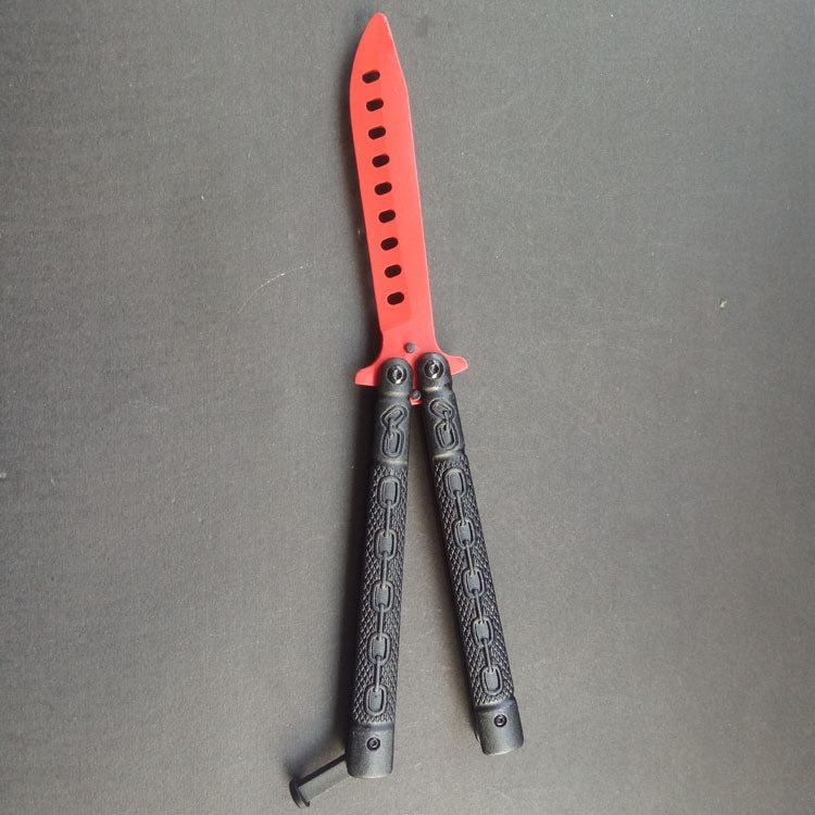 New unsharpened butterfly knife practice tool butterfly flail knife butterfly training knife