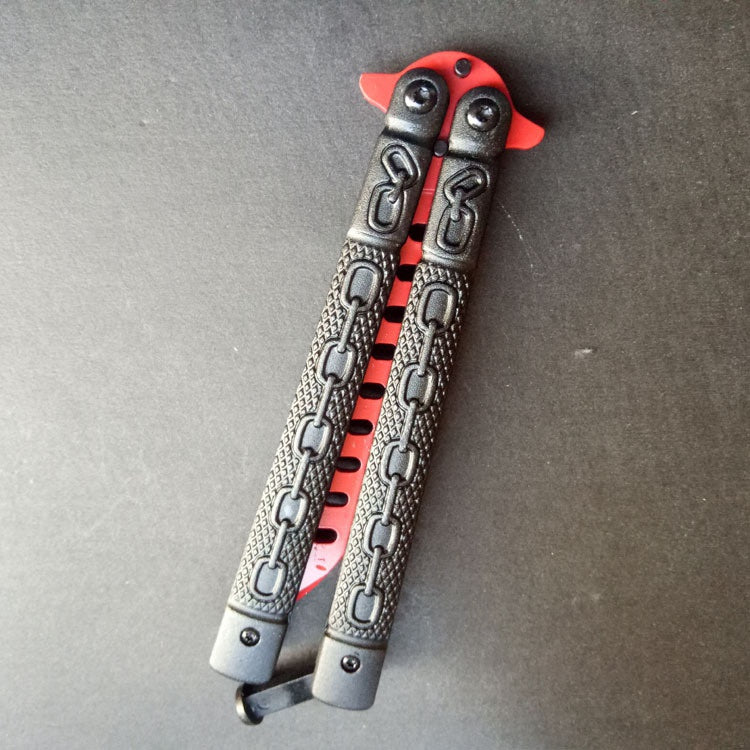 New unsharpened butterfly knife practice tool butterfly flail knife butterfly training knife