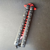 New unsharpened butterfly knife practice tool butterfly flail knife butterfly training knife