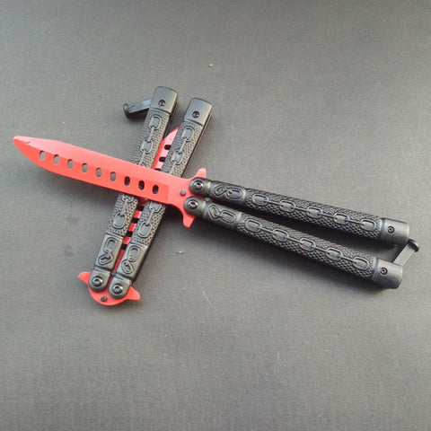 New unsharpened butterfly knife practice tool butterfly flail knife butterfly training knife