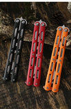 420C stainless steel training swing knife butterfly knife multi-function novice practice cool play knife without edge
