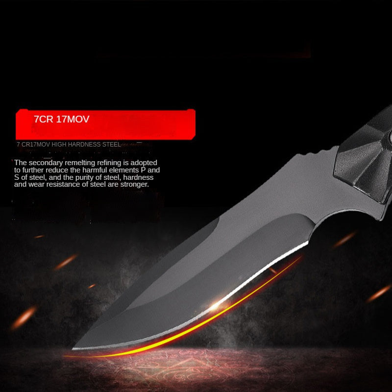 Mini stainless steel outdoor folding knife Outdoor gift ornamental small knives multi-purpose high hardness tactical folding knife