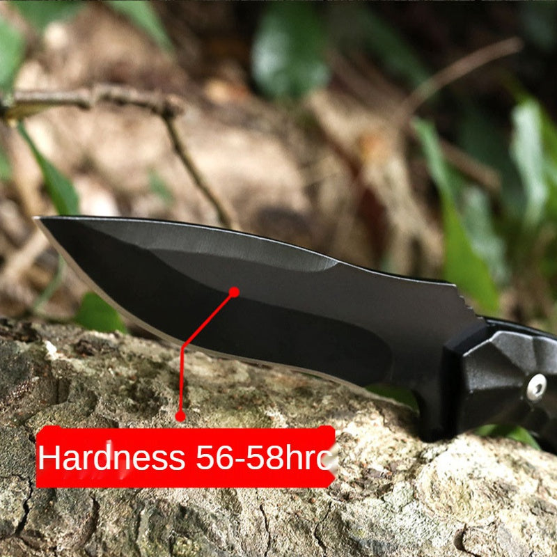 Mini stainless steel outdoor folding knife Outdoor gift ornamental small knives multi-purpose high hardness tactical folding knife