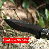 Mini stainless steel outdoor folding knife Outdoor gift ornamental small knives multi-purpose high hardness tactical folding knife