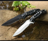 Mini stainless steel outdoor folding knife Outdoor gift ornamental small knives multi-purpose high hardness tactical folding knife