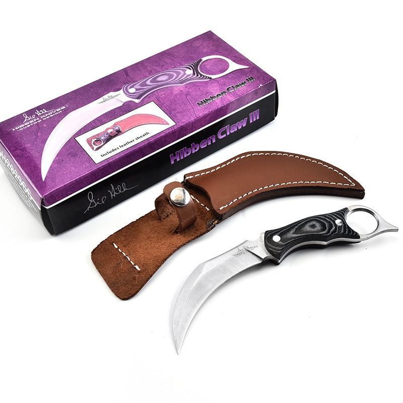 Game claw knife survival outdoor self-defense claw knife joint claw knife Tyrannosaurus claw knife