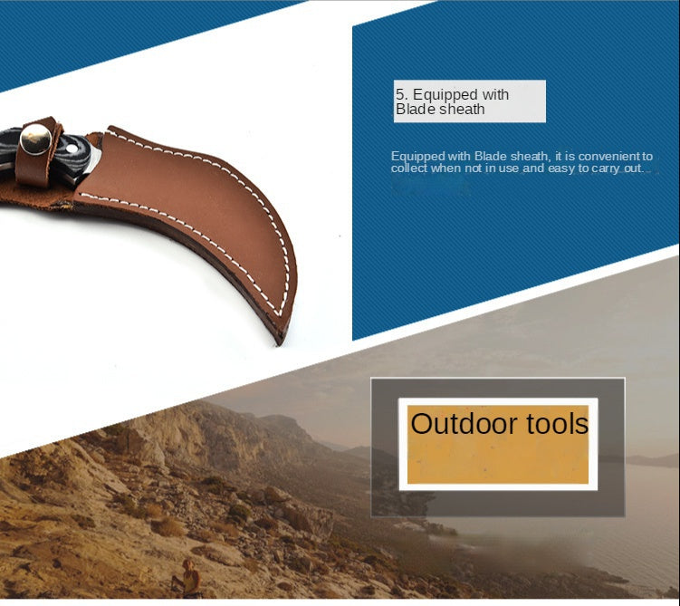Game claw knife survival outdoor self-defense claw knife joint claw knife Tyrannosaurus claw knife