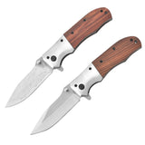 Outdoor portable camping mountaineering self-defense multi-purpose DA51 folding knife outdoor stainless steel knife