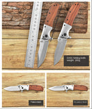 Outdoor portable camping mountaineering self-defense multi-purpose DA51 folding knife outdoor stainless steel knife