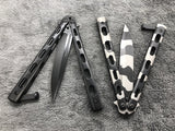 Play cool folding butterfly knife butterfly practice knife training tool knife practice knife